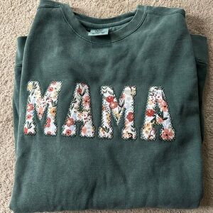 Comfort colors MAMA crewneck